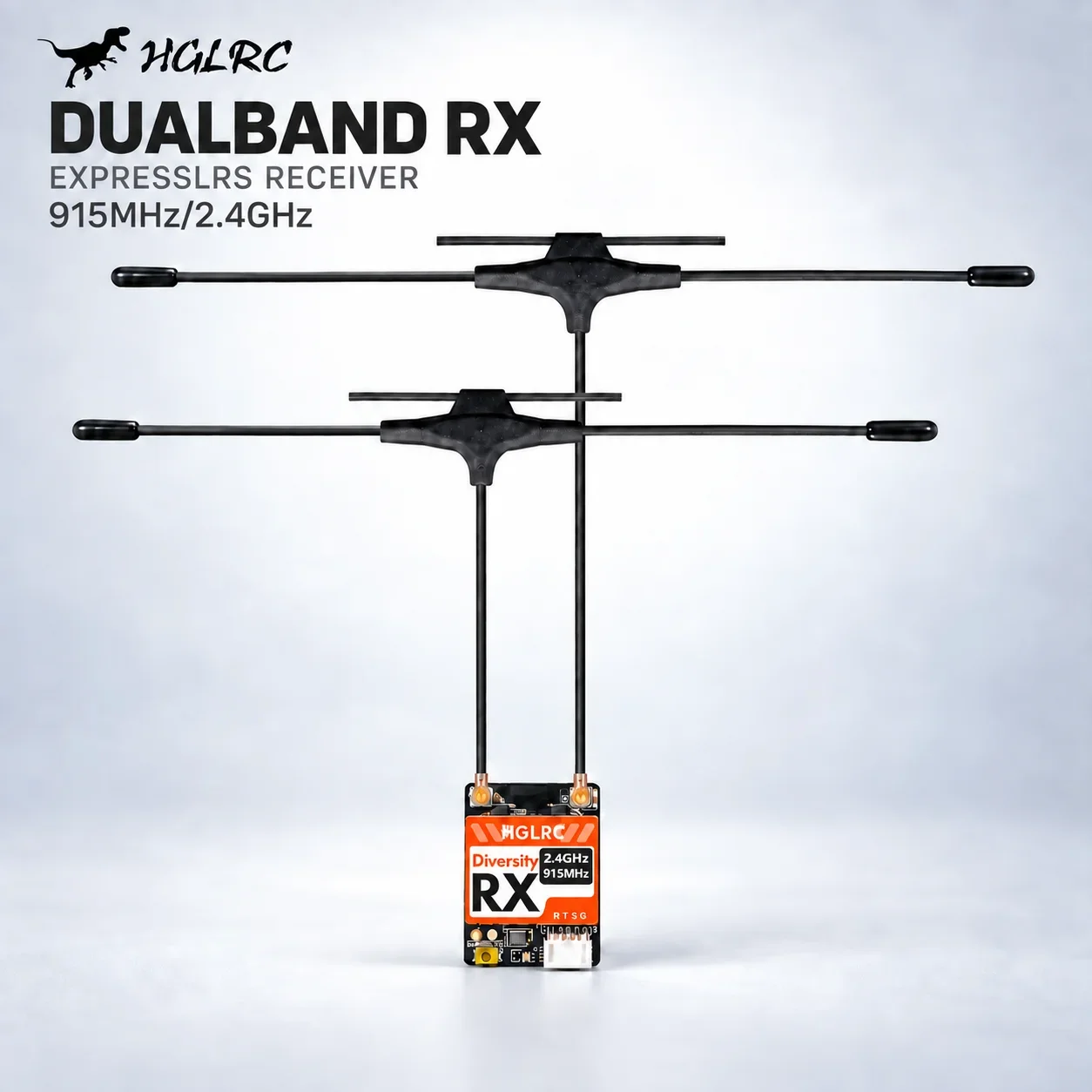Fpv Drone Antenna - HGLRC Dualband RX ExpressLRS Receiver 915MHz
