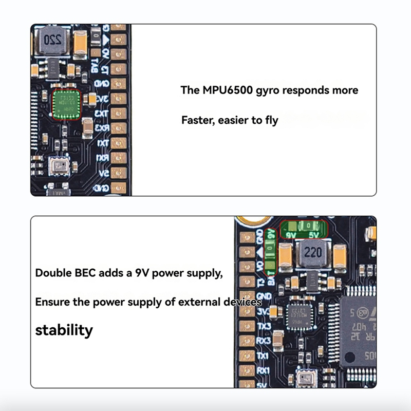 Fpv Drone Flight Controller - 80A+F405/F722 STACK for 13inch FPV Drone