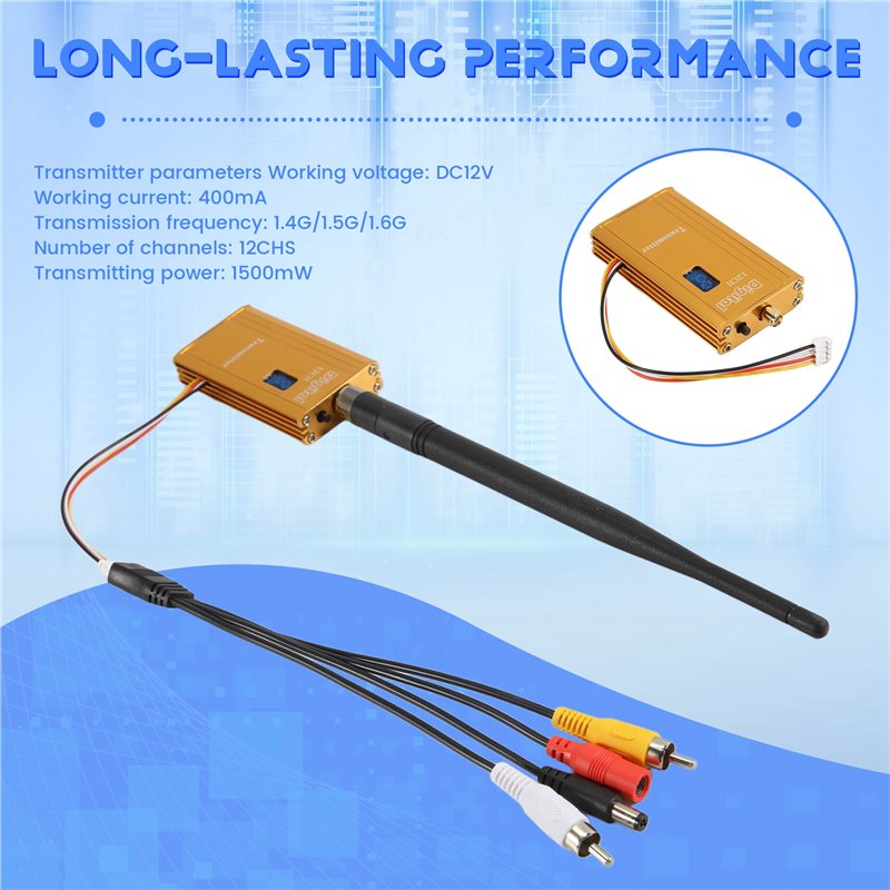 A48U 1.5G 1.5W FPV VTX 12CH 15 - Fpv Drone Vtx 评论和价格